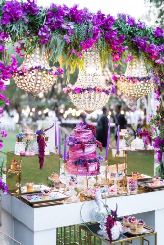 Luxurious Purple Wedding in Athens