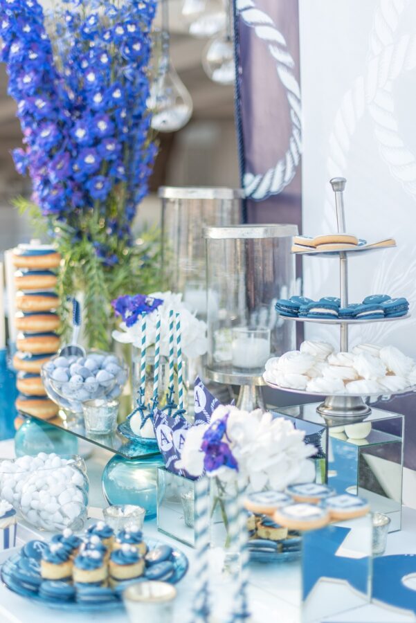 Blue Inspired Christening in Skiathos by Tsveta Christou