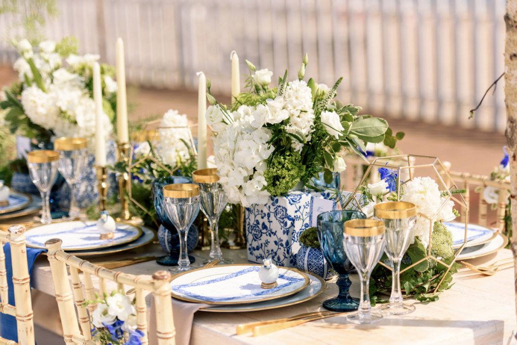 Whimsical Wedding Inspiration in Blue Hues