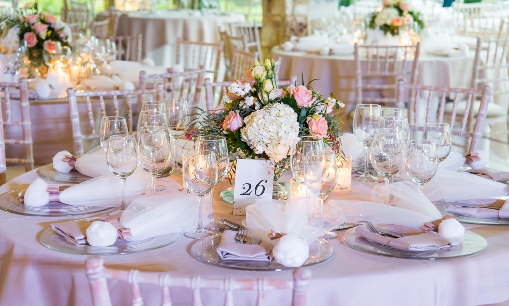 Glam Wedding Reception by Tsveta Christou
