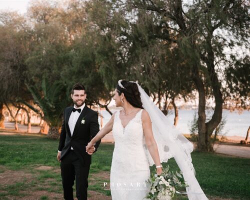 <span>CHRISTINA & GIANNIS</span><br> Luxury Wedding in Varkiza Resort, Athens Riviera