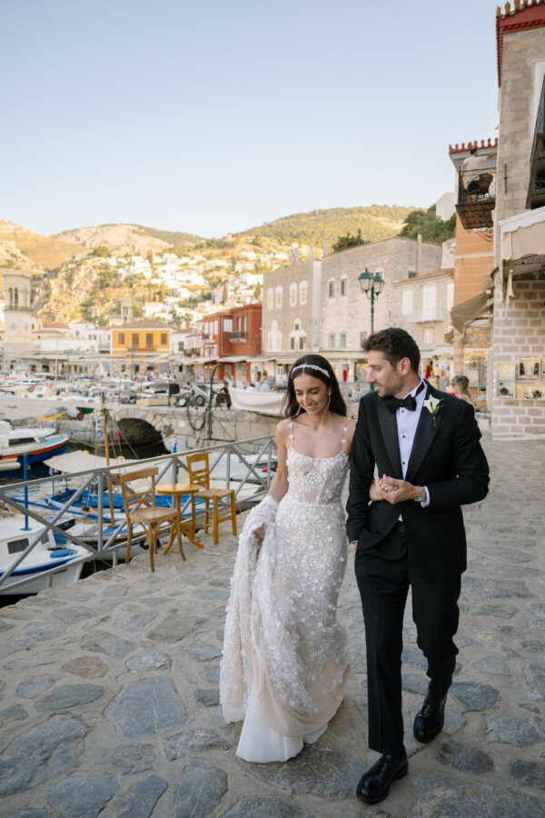 destination wedding in Hydra ceremony,Hydra wedding reception decor,sunset view destination wedding in Hydra