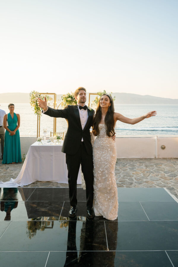 destination wedding in Hydra ceremony,Hydra wedding reception decor,sunset view destination wedding in Hydra