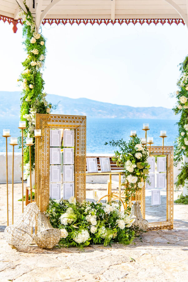 destination wedding in Hydra ceremony,Hydra wedding reception decor,sunset view destination wedding in Hydra